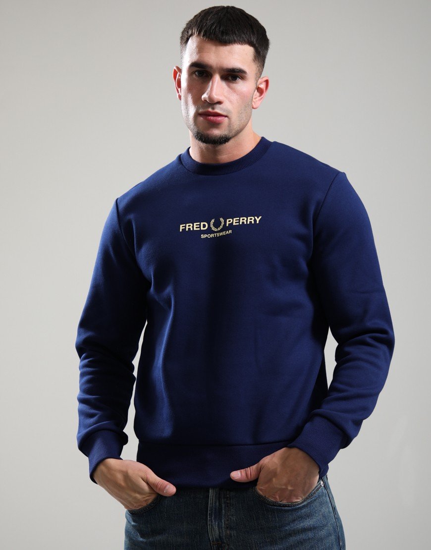 Fred Perry Sportswear Sweatshirt French Navy