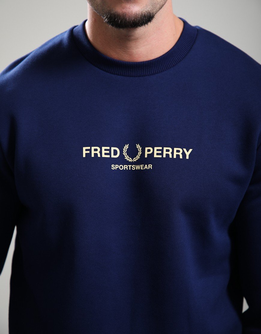 Fred Perry Sportswear Sweatshirt French Navy