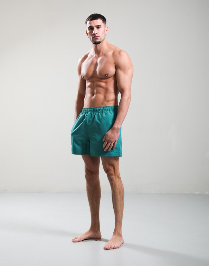 Fred Perry Swim Shorts Deep Mint