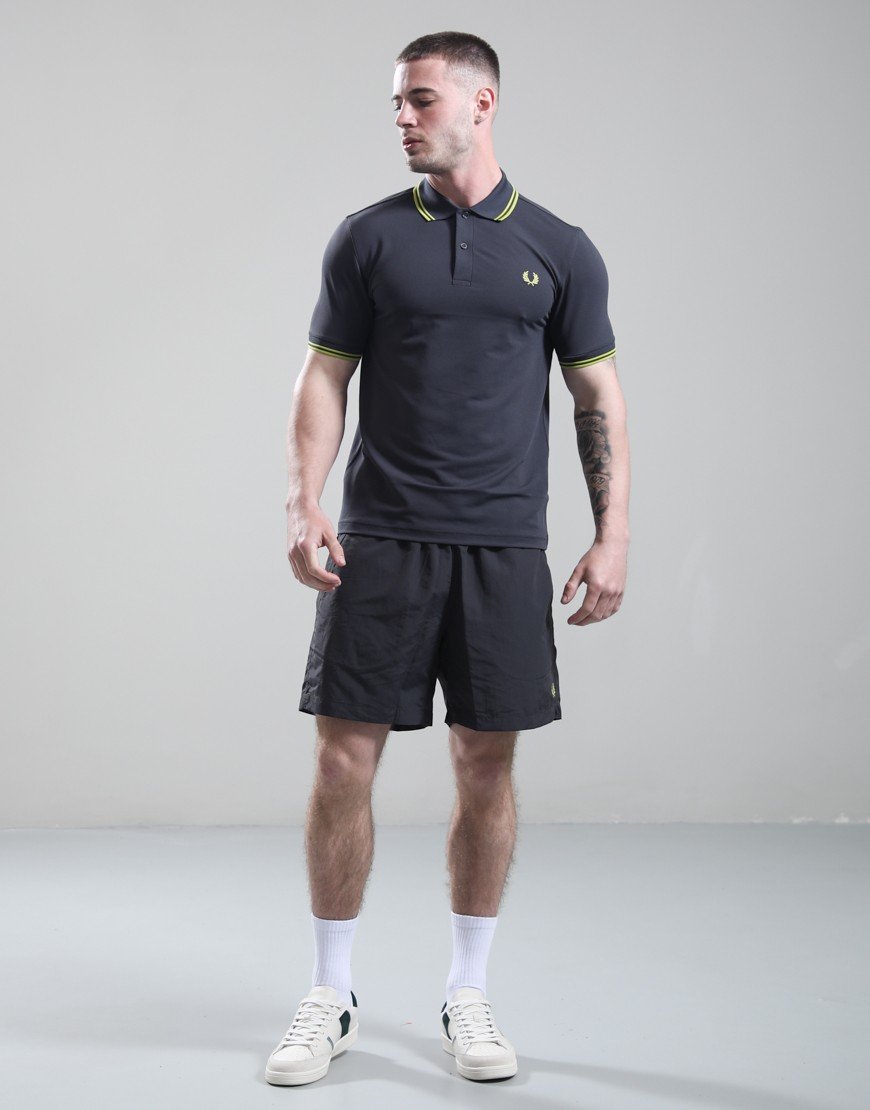 Fred Perry Tennis Polo Shirt Anchor Grey