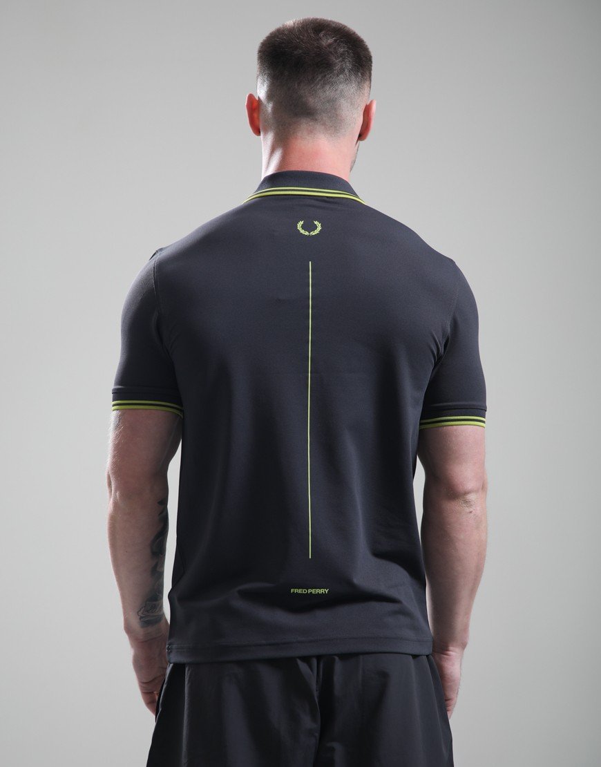Fred Perry Tennis Polo Shirt Anchor Grey