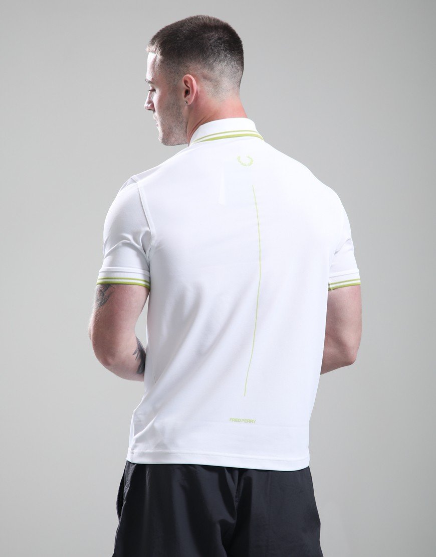 Fred Perry Tennis Polo Shirt White