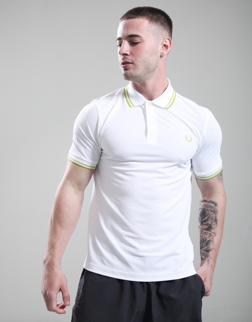 Fred Perry Tennis Polo Shirt White
