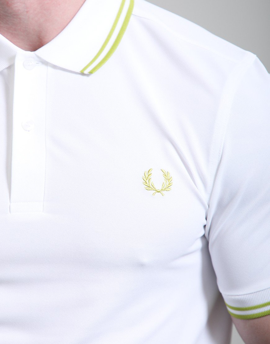 Fred Perry Tennis Polo Shirt White