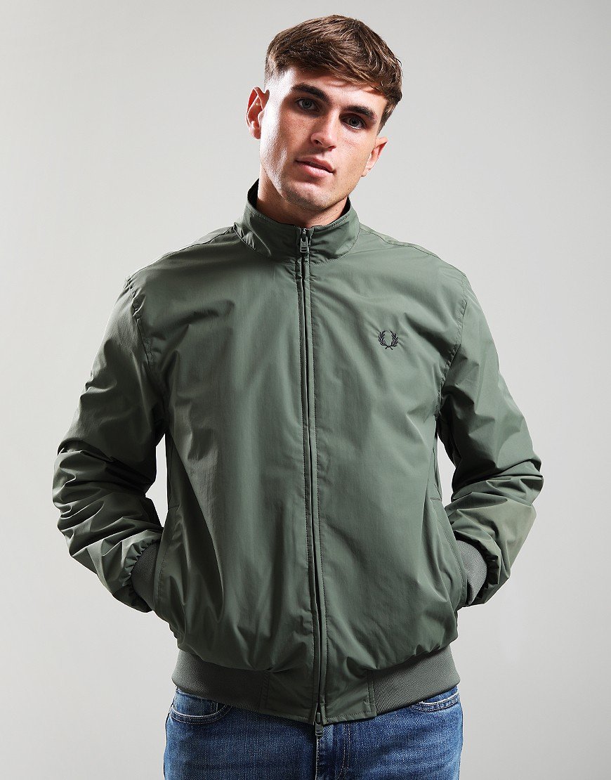 Fred Perry The Brentham Jacket Laurel Wreath Green 