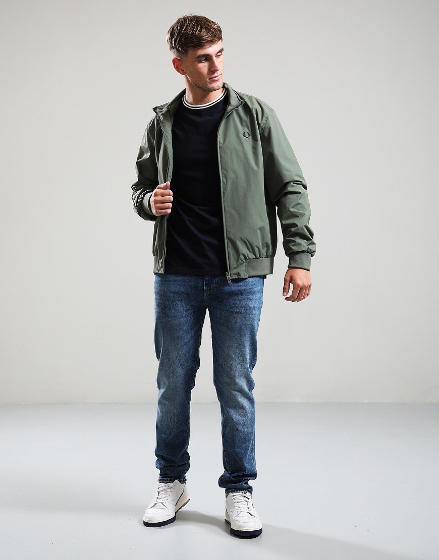 Fred Perry The Brentham Jacket Laurel Wreath Green 