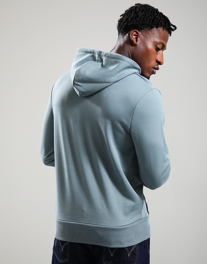 Fred Perry Tipped Hoodie Stockport Blue