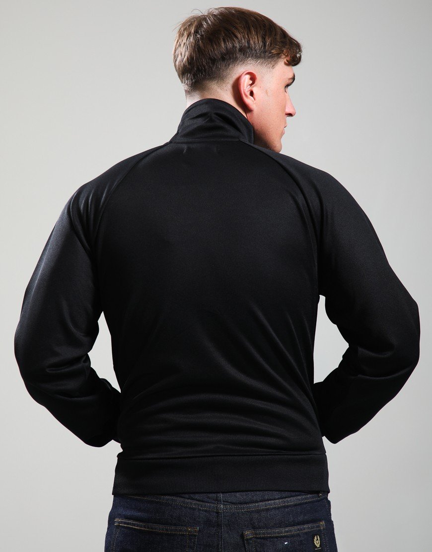 Fred Perry Tipped Track Jacket Black