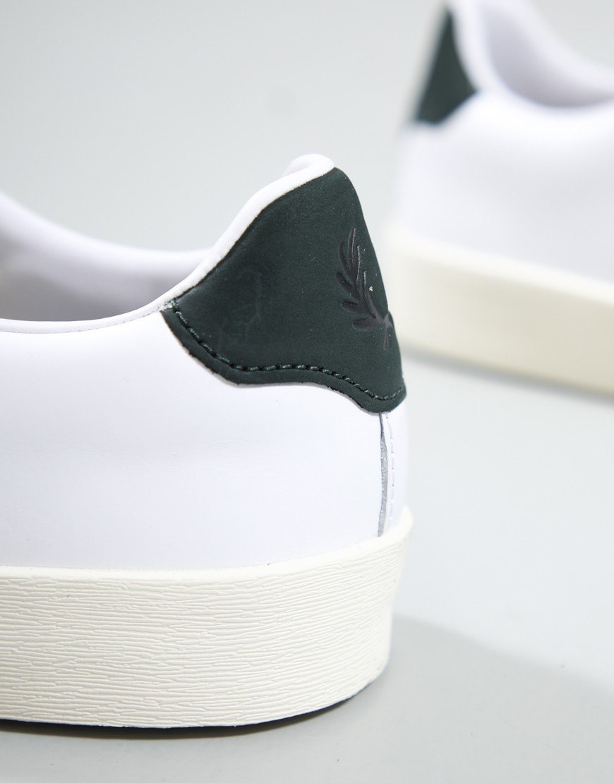 Fred Perry Topspin Leather Trainers White