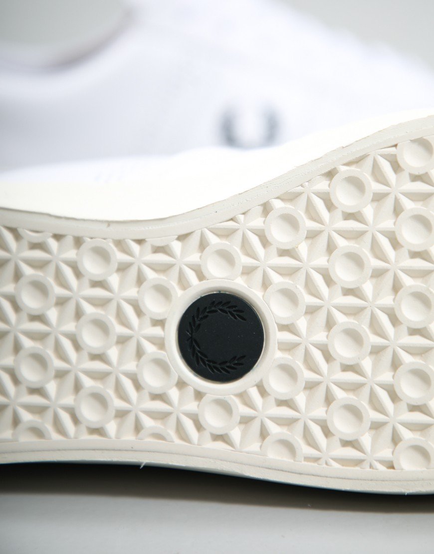 Fred Perry Topspin Leather Trainers White