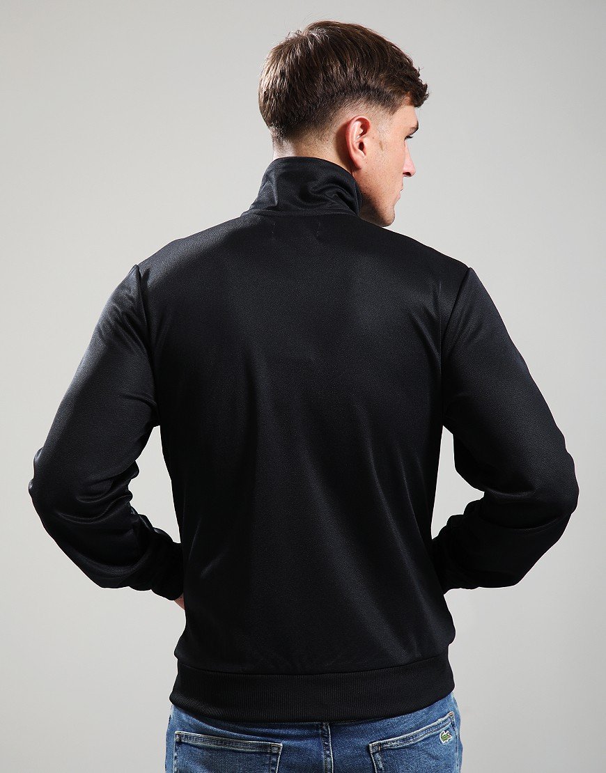 Fred Perry Track Jacket Black/Laurel Wreath Green