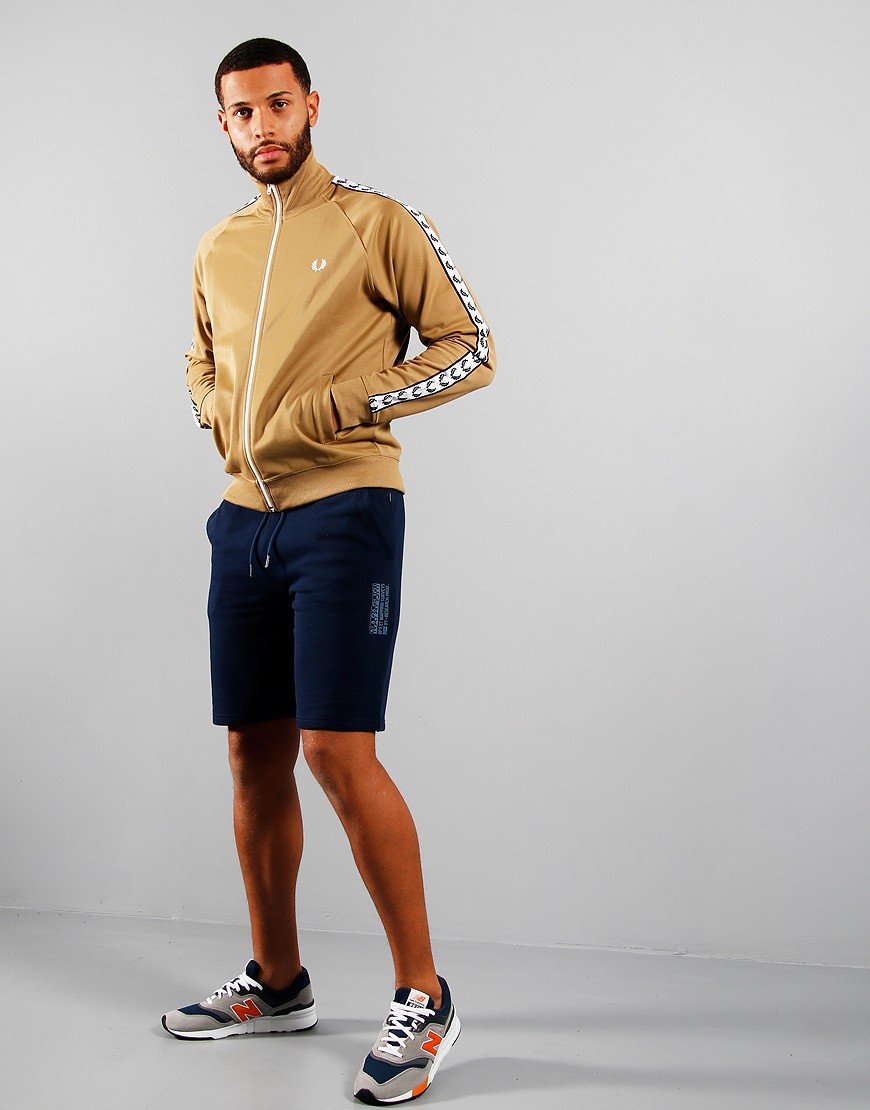 fred perry taping track top junior