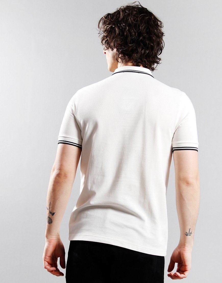 Fred Perry Twin Tipped Polo Ecru/Dark 