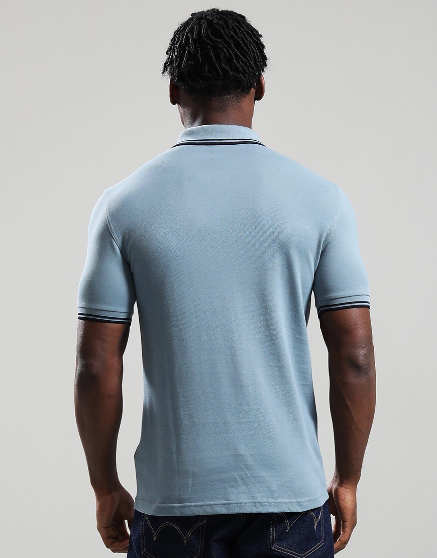 Fred Perry Twin Tipped Polo Shirt Stockport Blue/Navy