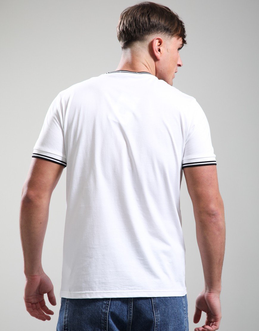 Fred Perry Twin Tipped T-Shirt White