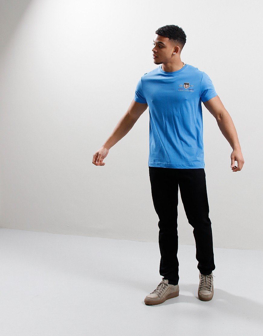 GANT Archive Shield T-shirt Day Blue