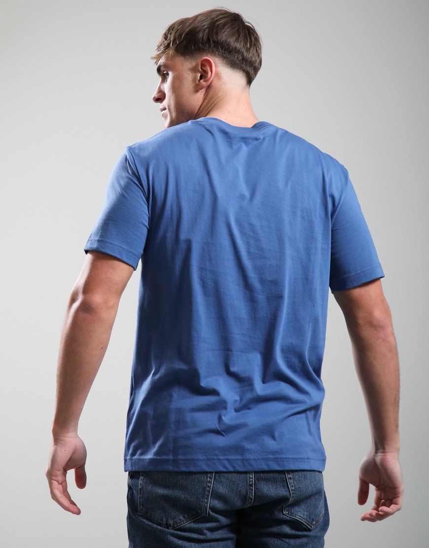 GANT Regular Archive Shield Embroidered T-Shirt Vintage Blue