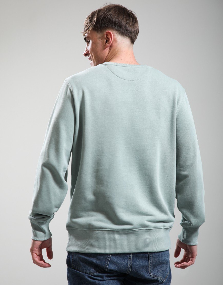 GANT Regular Shield Crew Neck Sweat Ceramic Grey