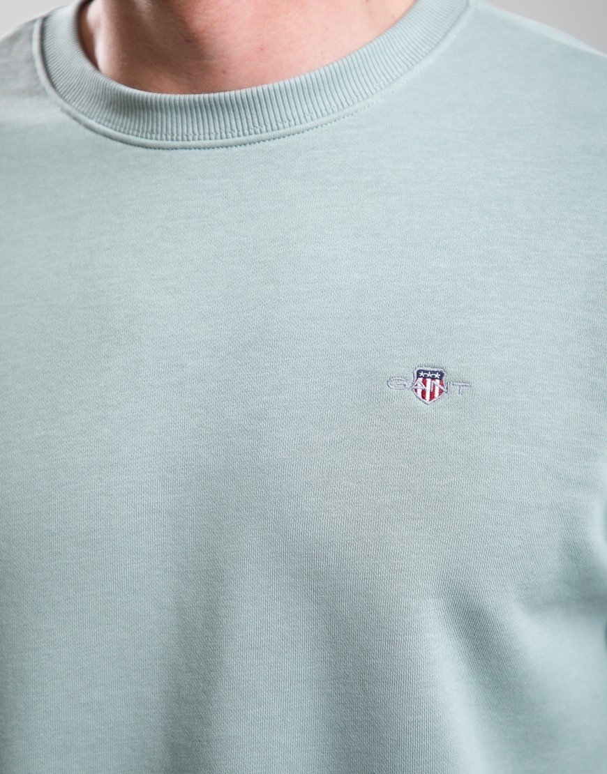 GANT Regular Shield Crew Neck Sweat Ceramic Grey