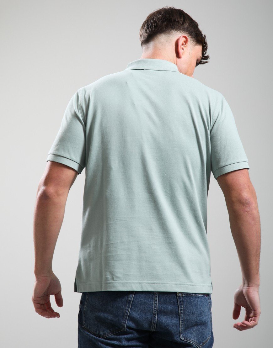 GANT Regular Shield Pique Polo Shirt Ceramic Grey