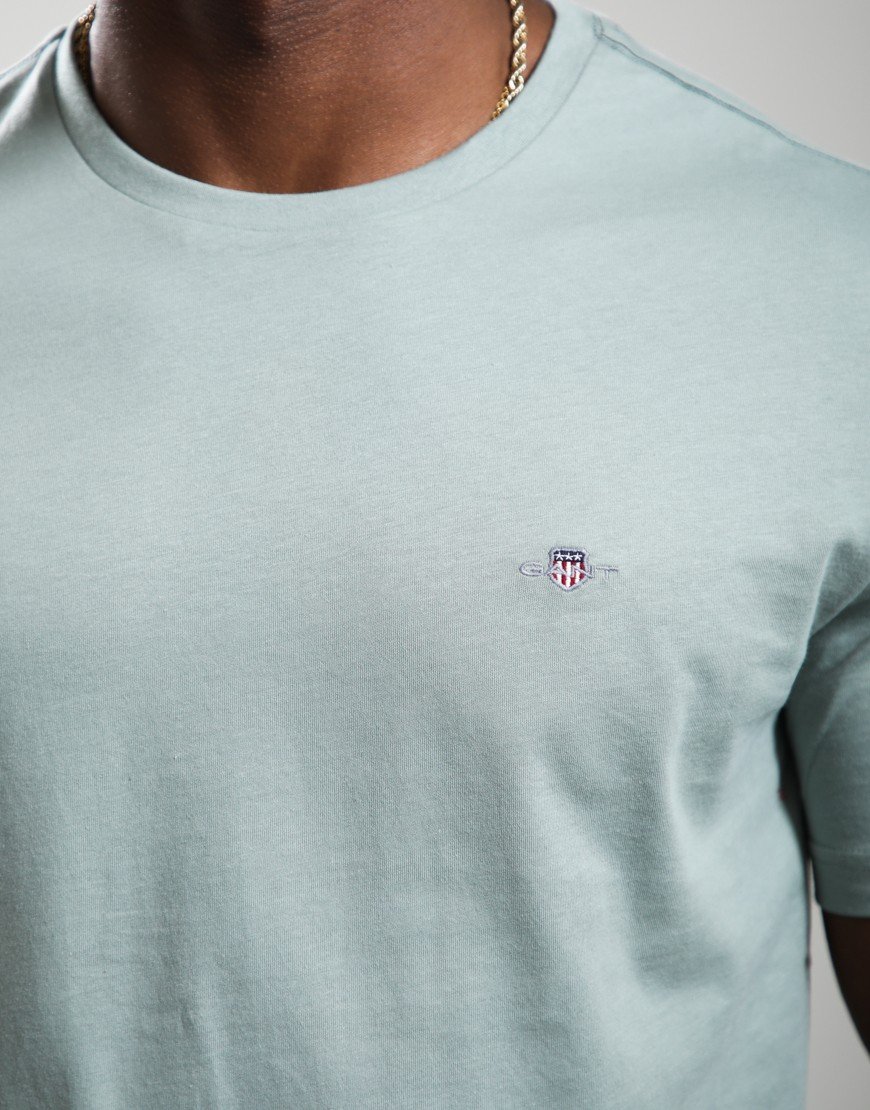 GANT Regular Shield T-Shirt Ceramic Grey