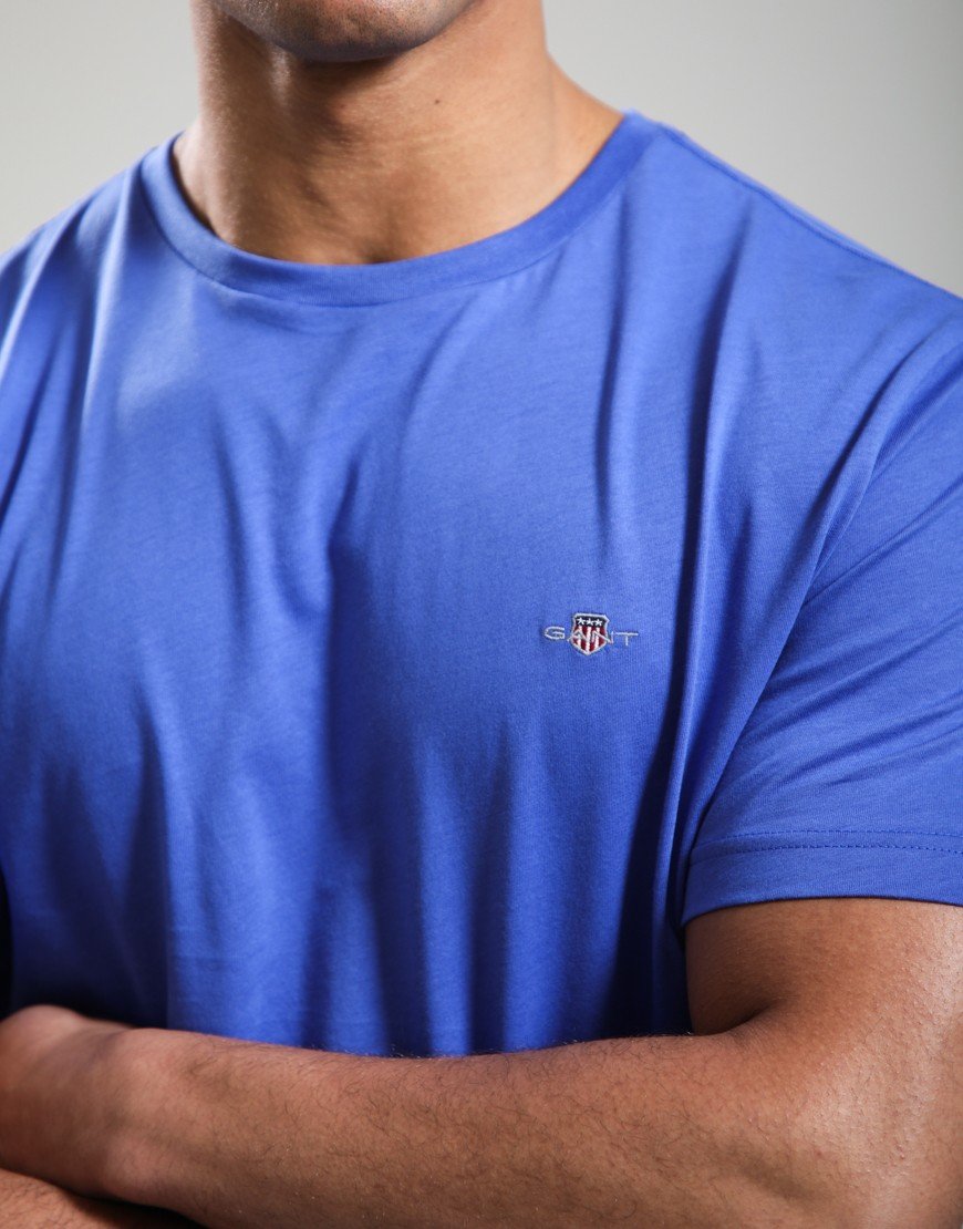 GANT Regular Shield T-Shirt Royal Blue