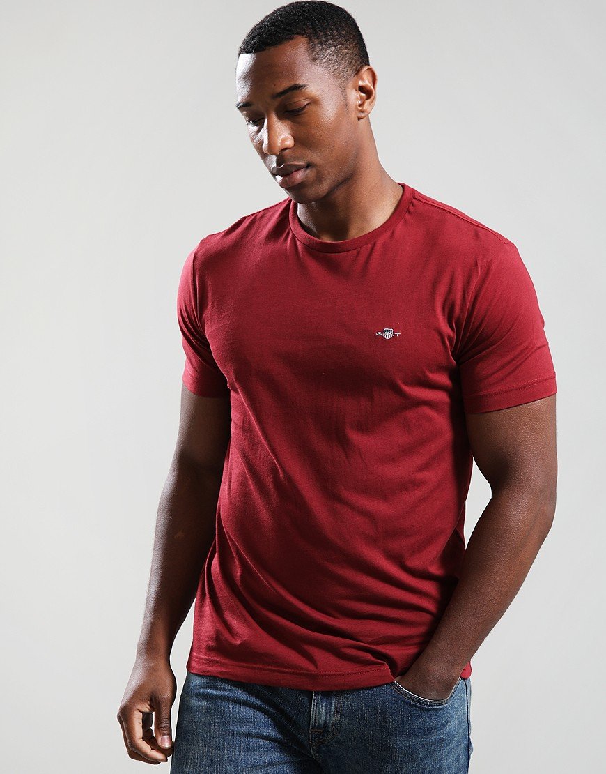 GANT Regular Shield T-Shirt Plumped Red