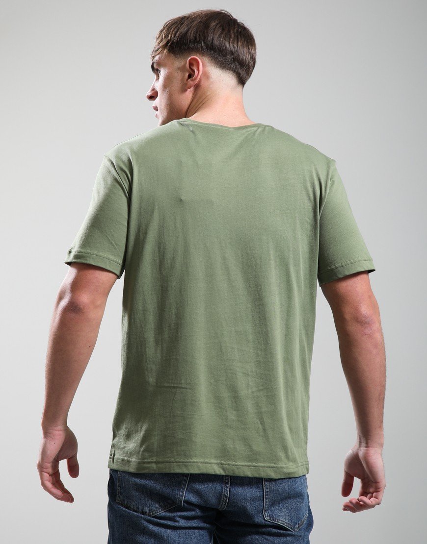 GANT Regular Shield T-Shirt Dry Herb Green