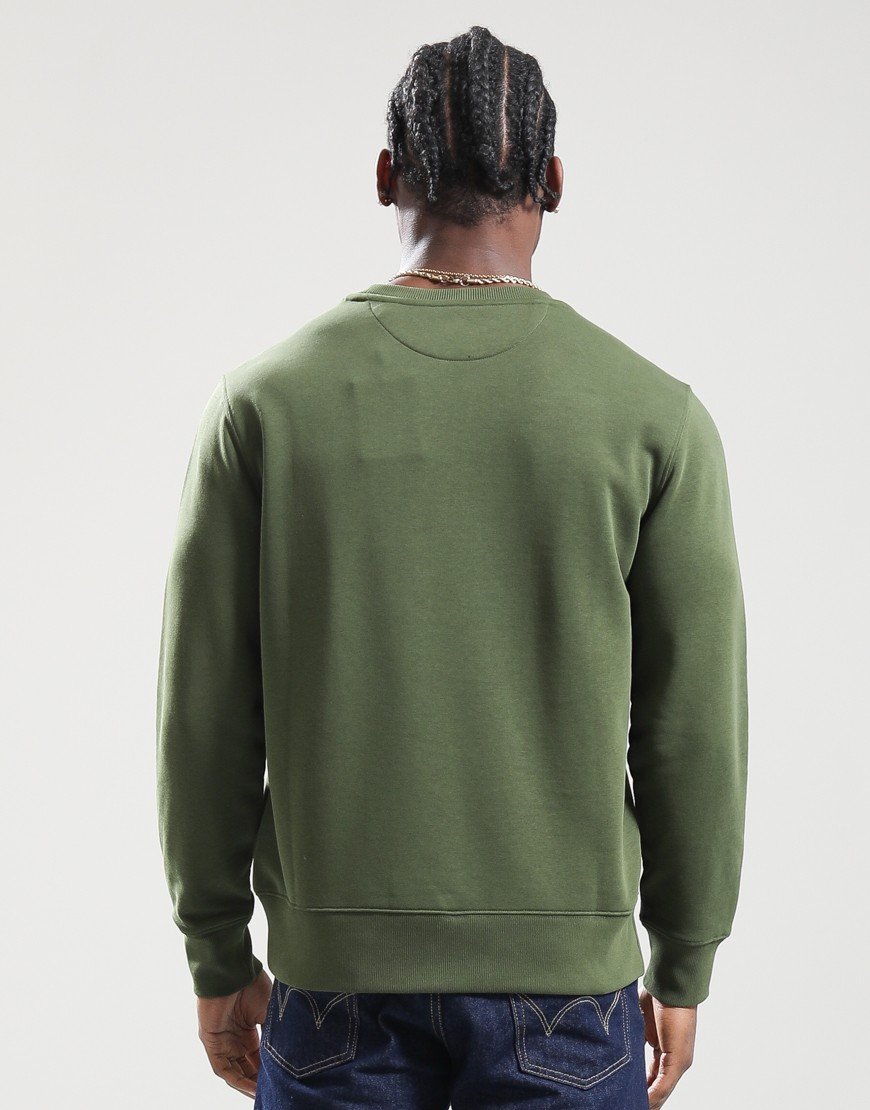 GANT Regular Shield Crew Sweat Country Green GANT Regular Shield Crew Sweat Country Green