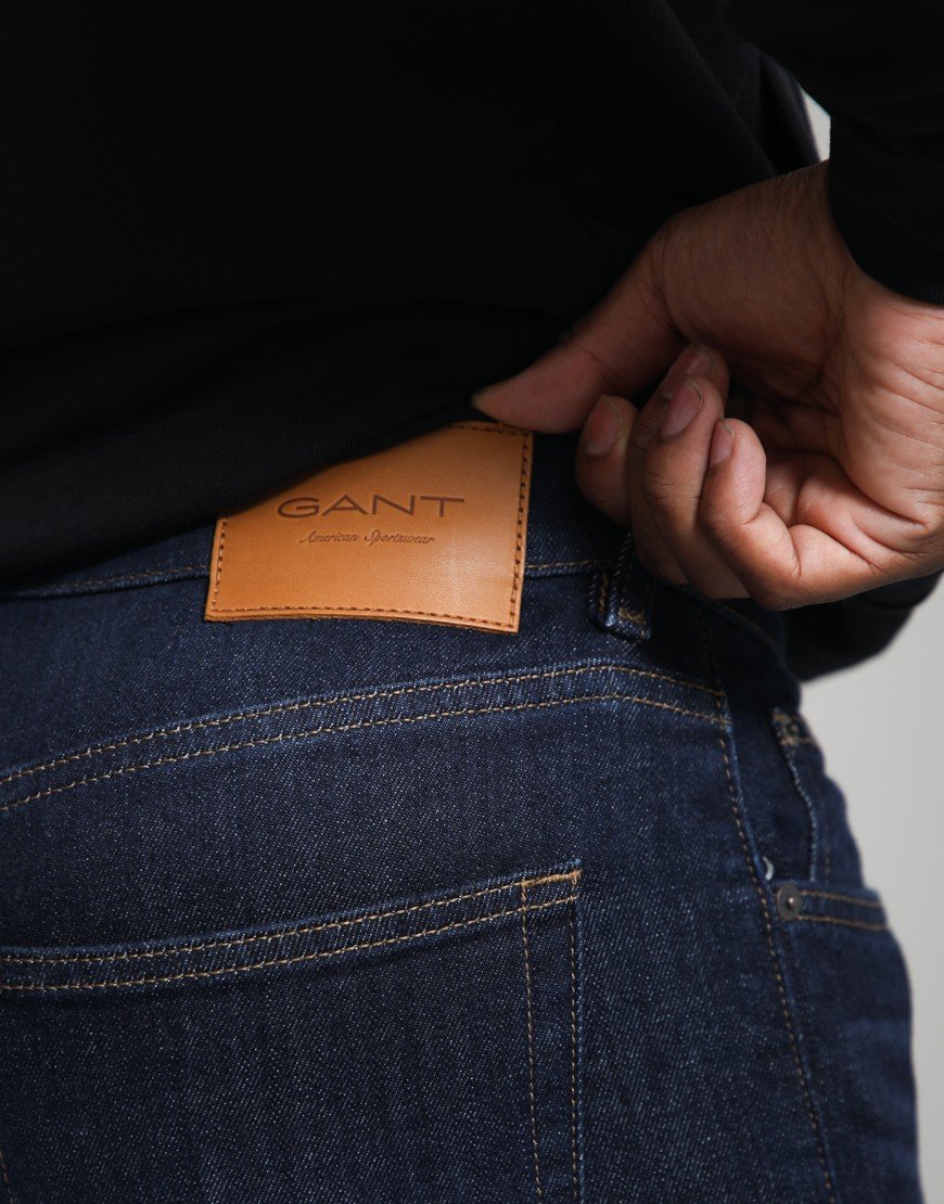 GANT Slim Jeans Dark Blue