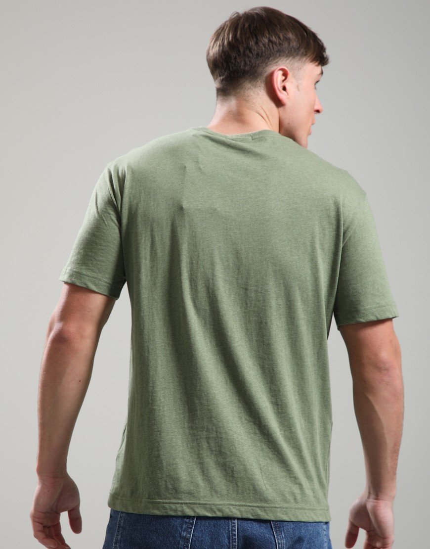 GANT Regular Shield T-Shirt Dark Cactus Melange