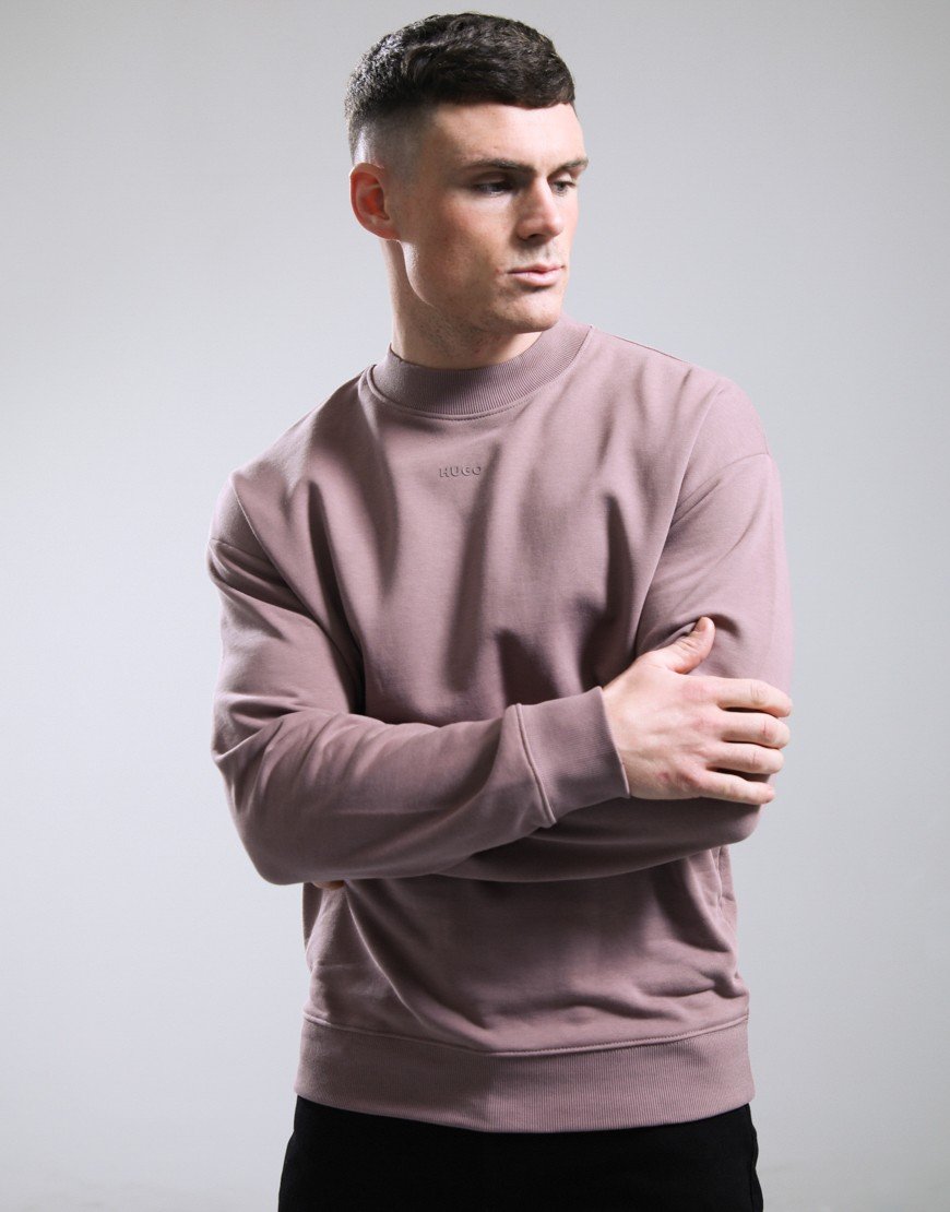 HUGO Dapo Crew Sweat Light/Pastel Brown