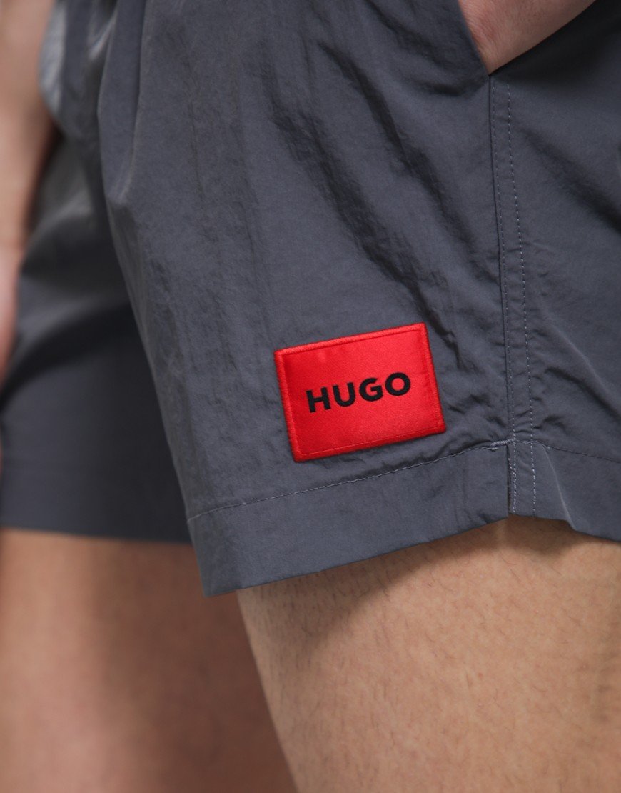 HUGO Dominica Swim Shorts Charcoal