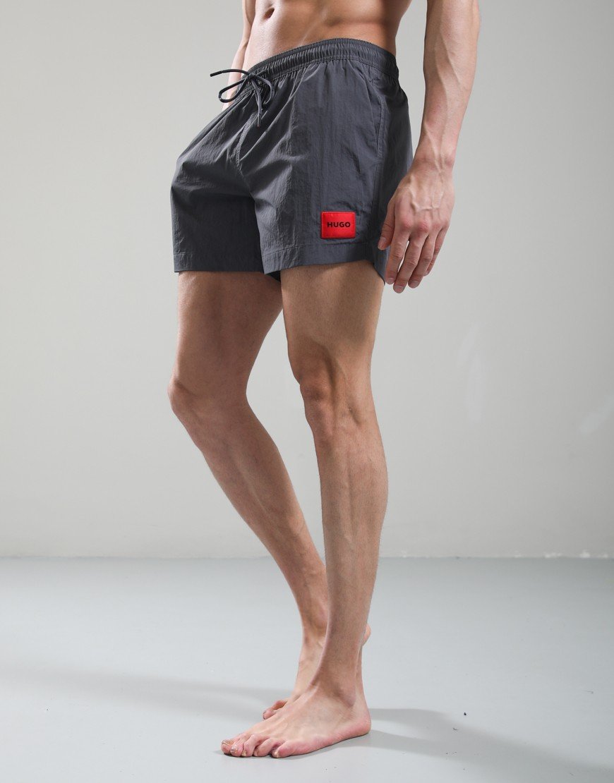 HUGO Dominica Swim Shorts Charcoal
