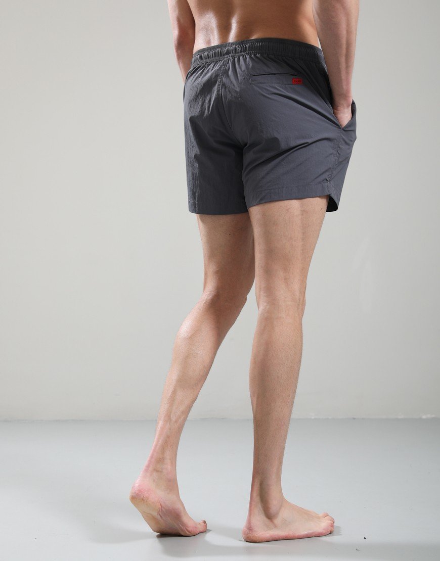 HUGO Dominica Swim Shorts Charcoal