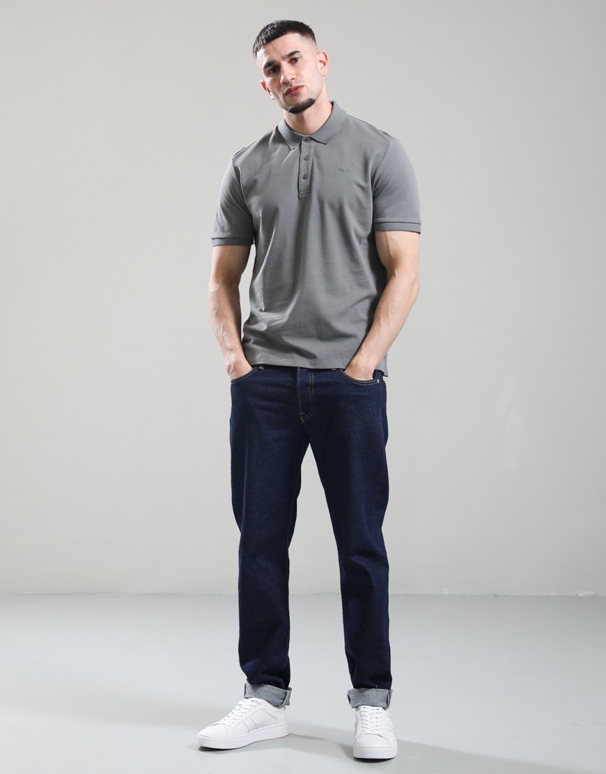 HUGO Donos222 Polo Shirt Dark Grey