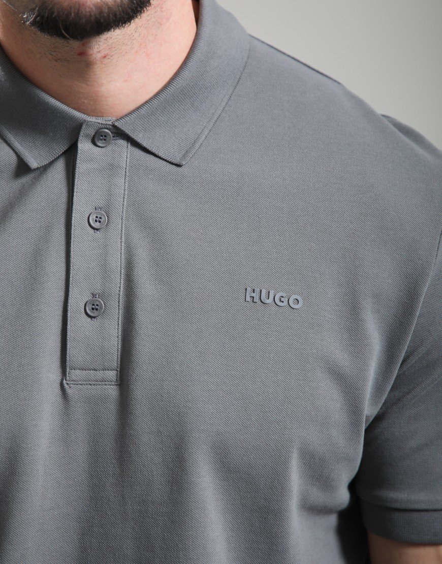 HUGO Donos222 Polo Shirt Dark Grey