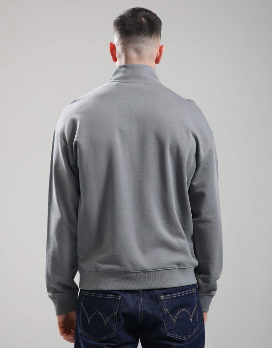 HUGO Durty244 Half Zip Sweat Dark Grey