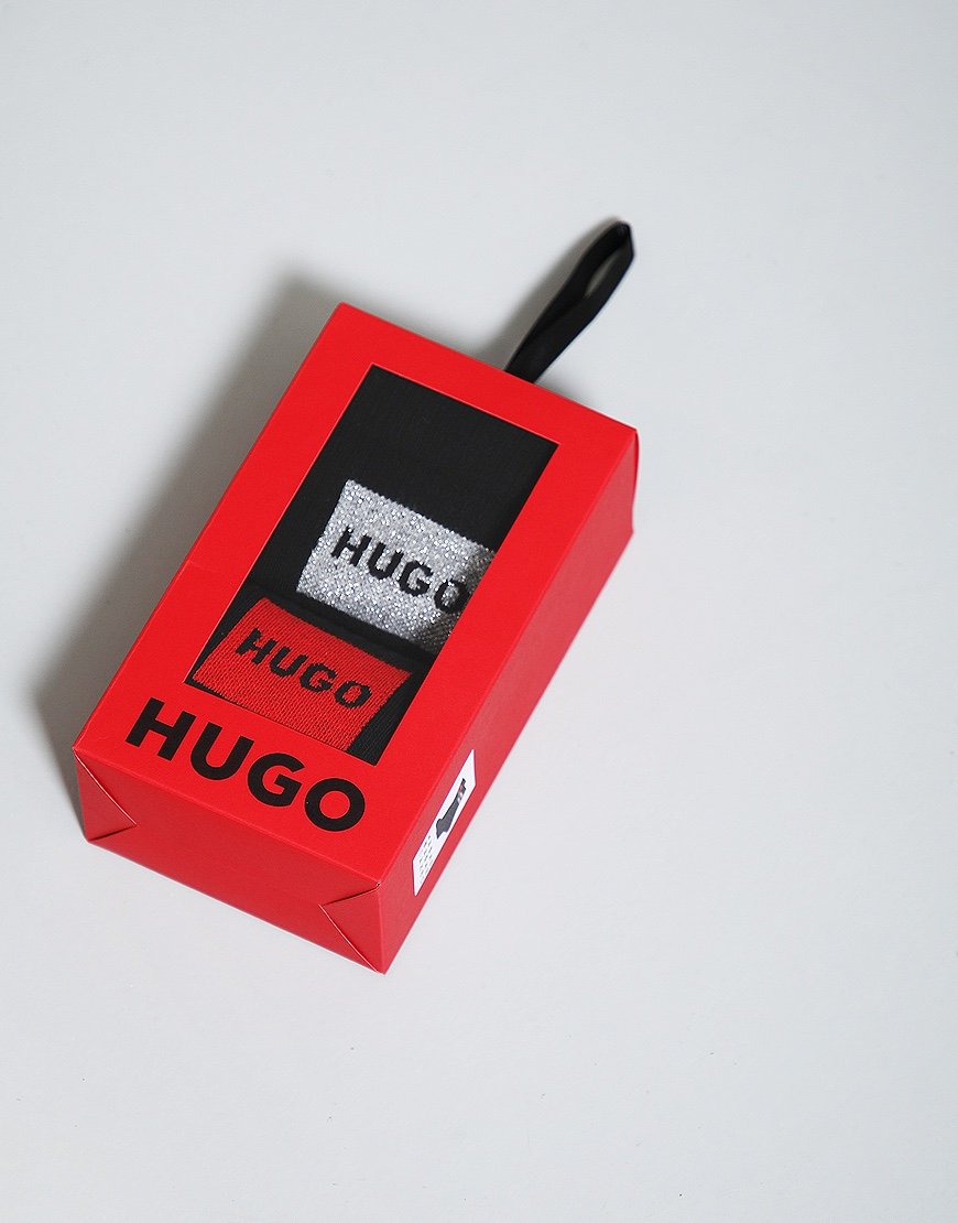 HUGO 2 Pack QS Lurex Gift Set Black