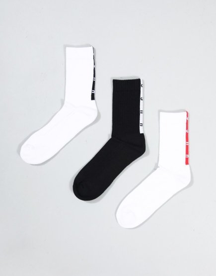 HUGO 3 Pack QS Back Tape CC Socks Open Miscellaneous