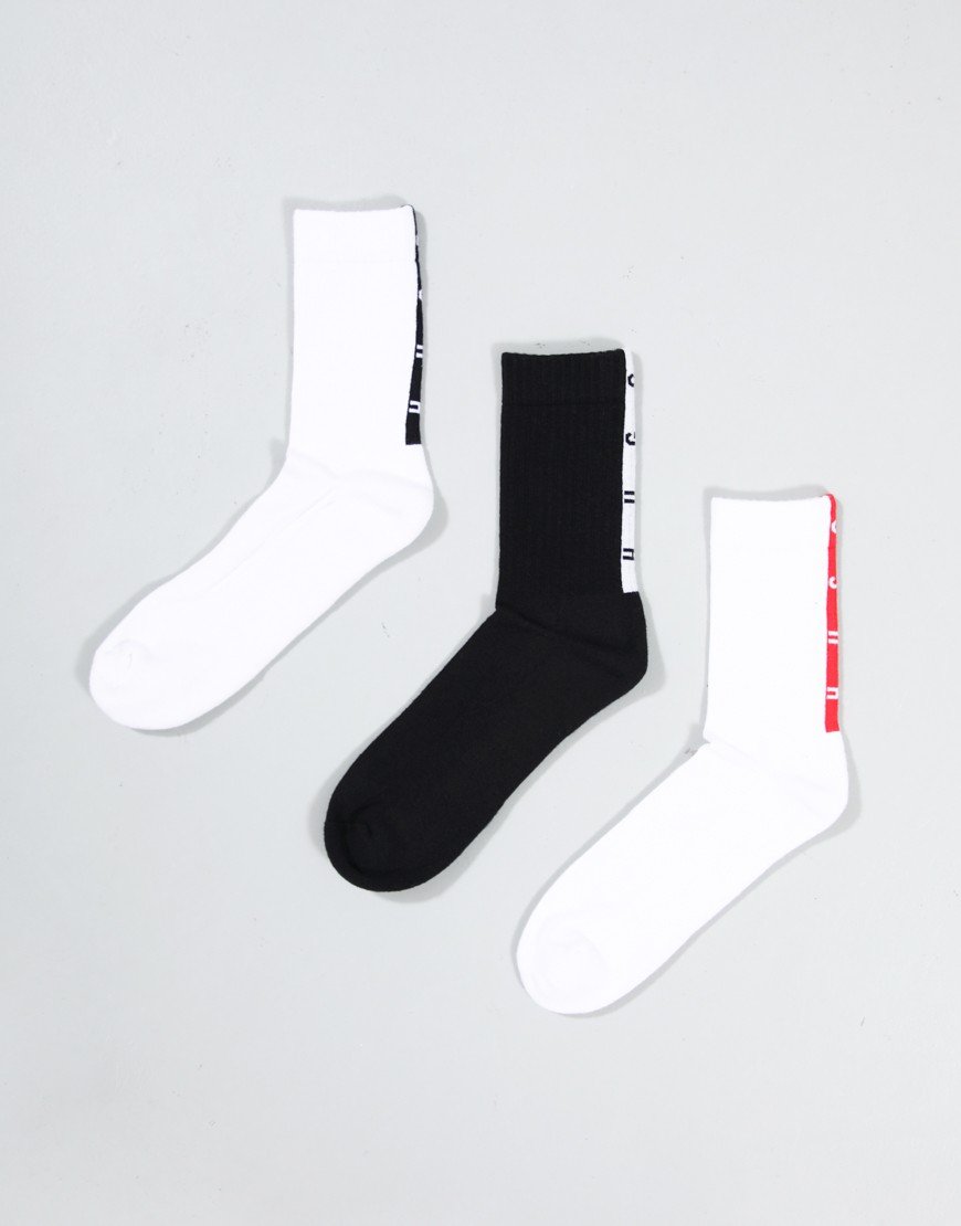 HUGO 3 Pack QS Back Tape CC Socks Open Miscellaneous