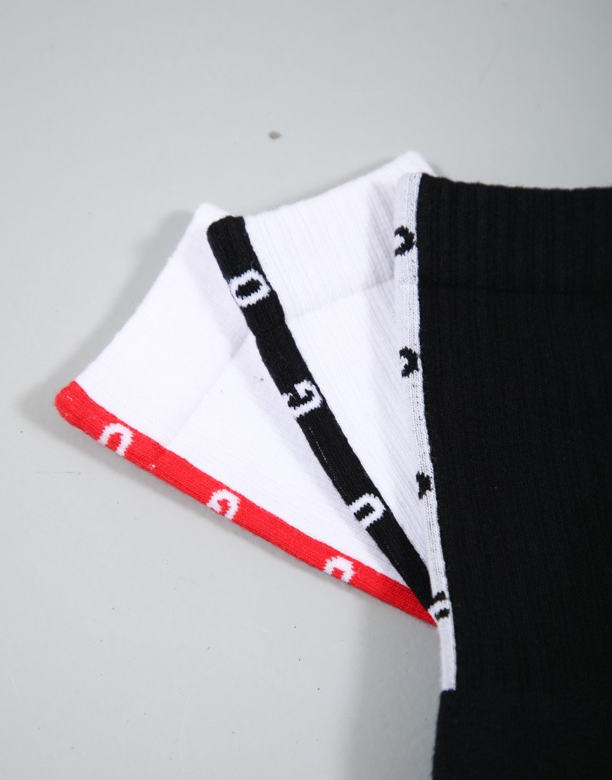 HUGO 3 Pack QS Back Tape CC Socks Open Miscellaneous