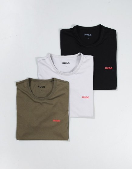 HUGO T-Shirt RN Triplet 3 Pack Open Miscellaneous