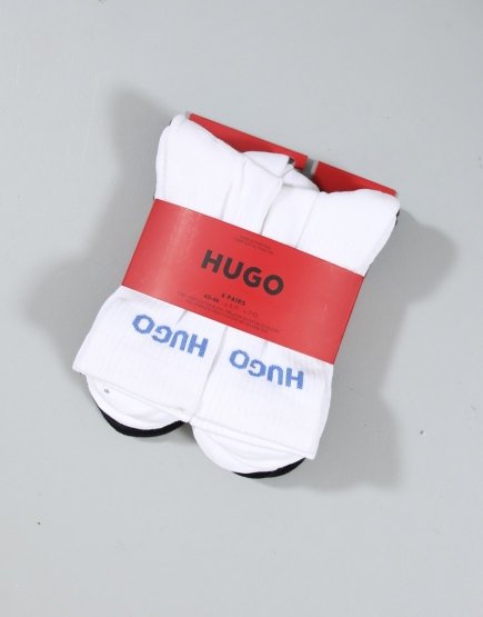 HUGO 6 Pack QS RIB LOGO CC Socks Open Miscellaneous