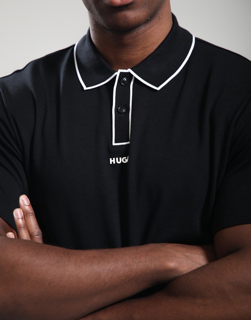 HUGO Dalumo Polo Shirt Black