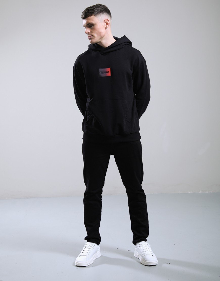 HUGO Danohood Hoodie Black