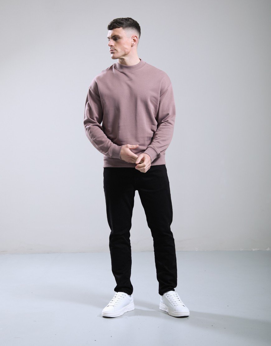 HUGO Dapo Crew Sweat Light/Pastel Brown