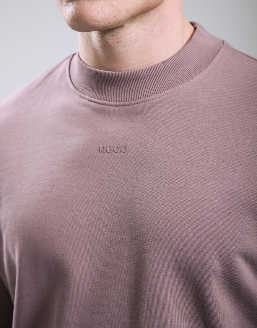 HUGO Dapo Crew Sweat Light/Pastel Brown