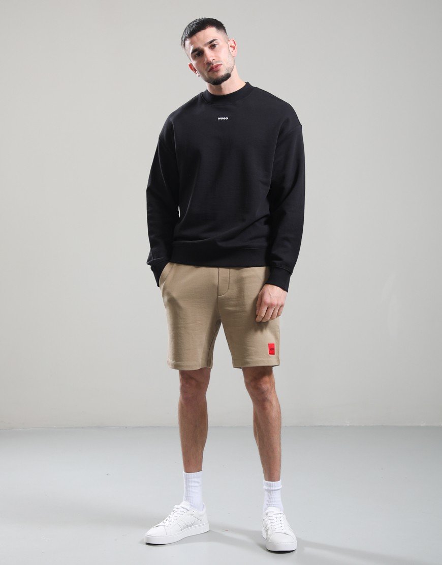 HUGO Dapo Crew Sweat Black