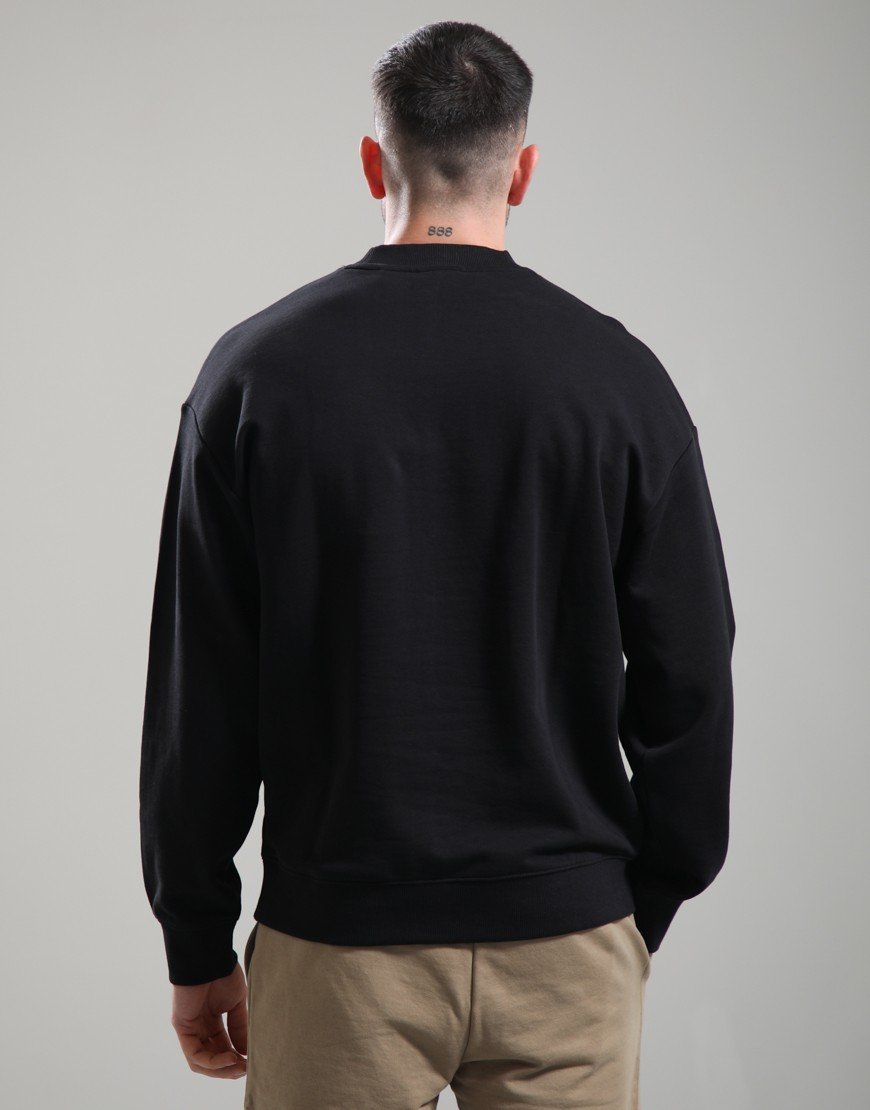 HUGO Dapo Crew Sweat Black